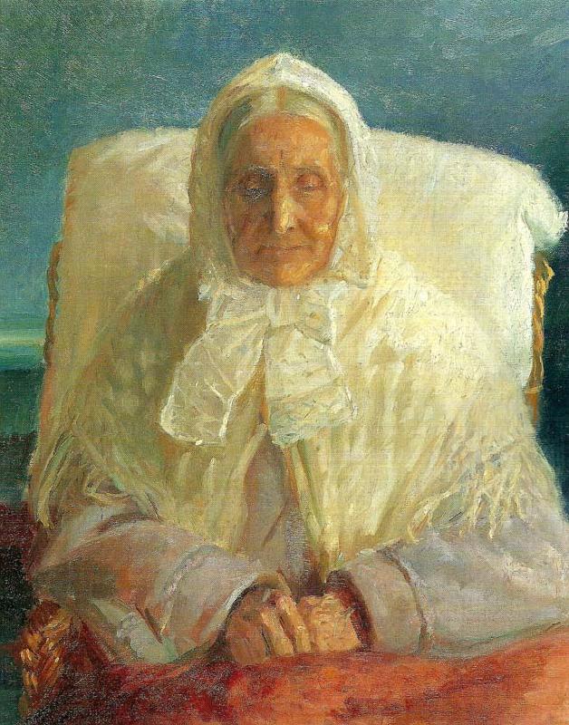 Anna Ancher portraet af mor China oil painting art